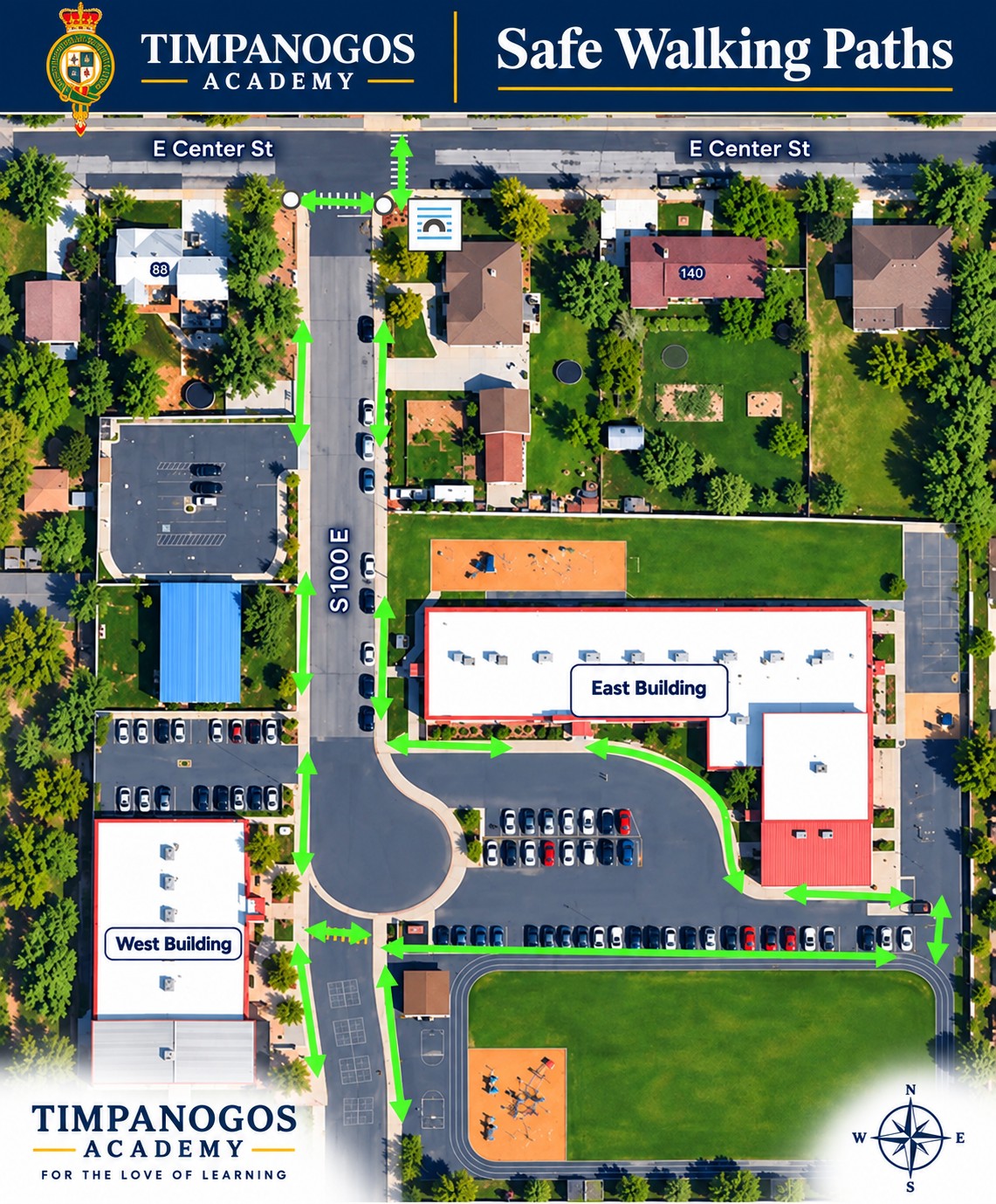 Safe Walking Paths